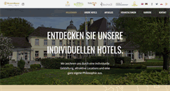Desktop Screenshot of bmhotels.de